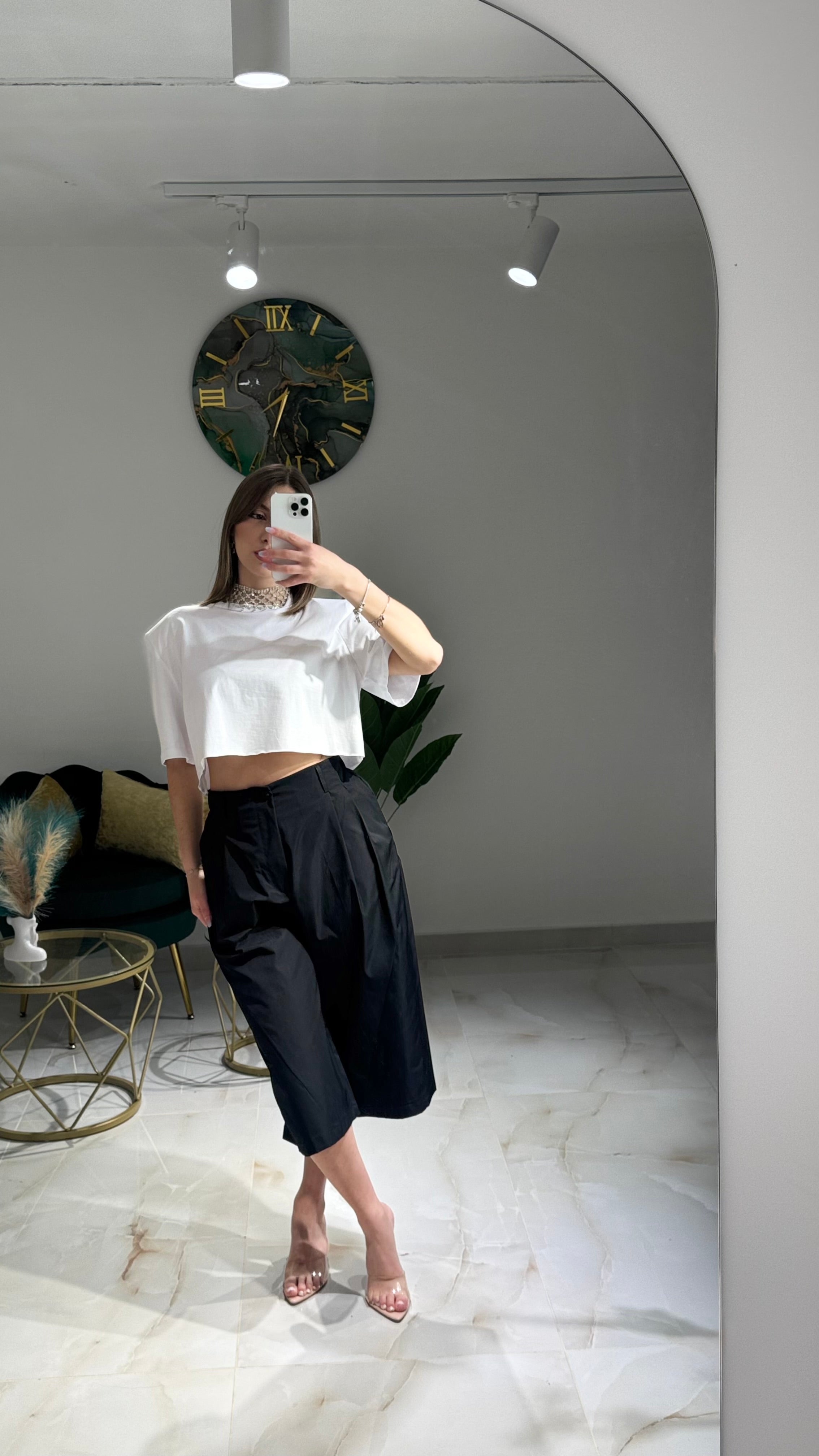 T-shirt CROP FIT