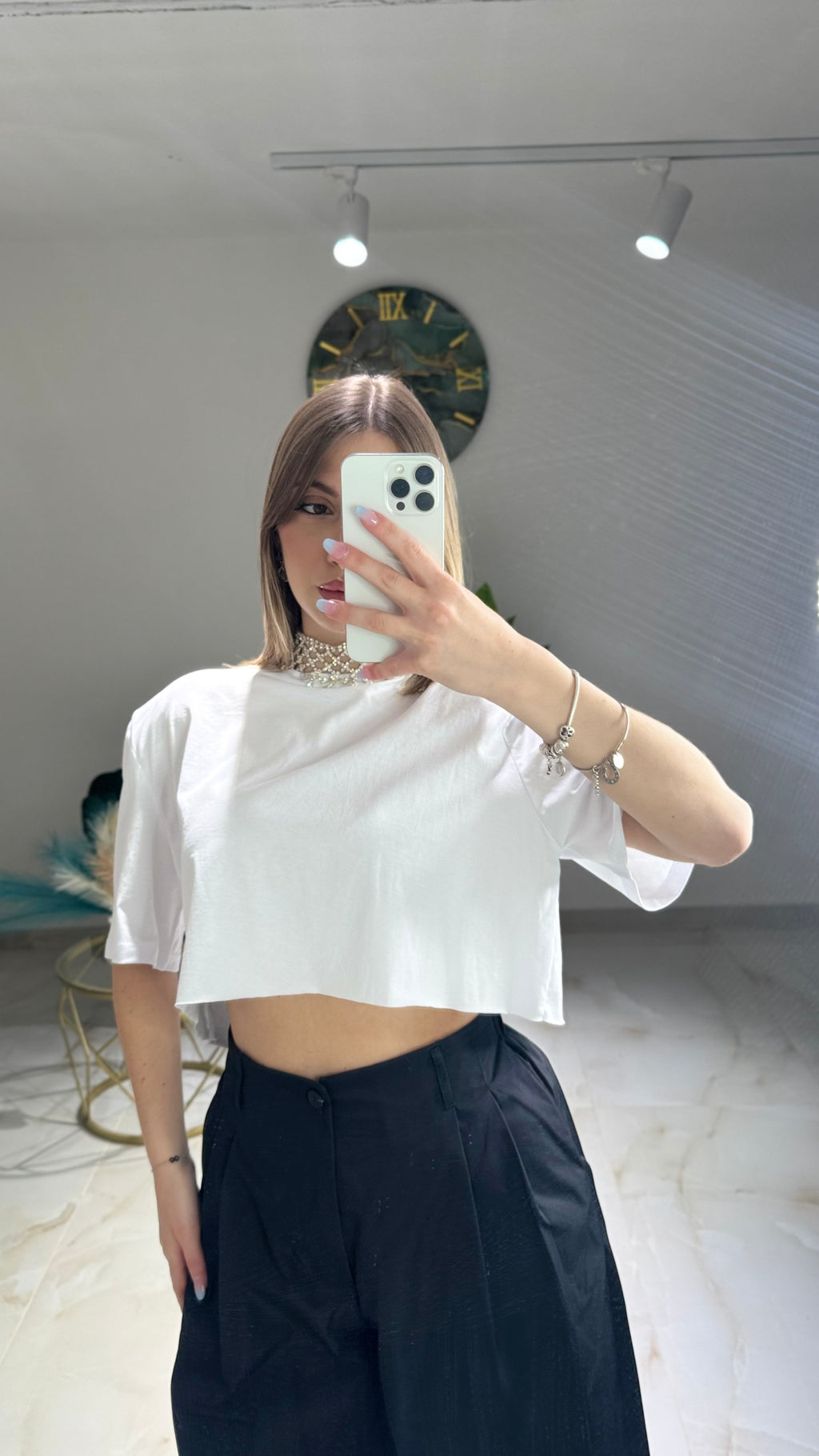 T-shirt CROP FIT